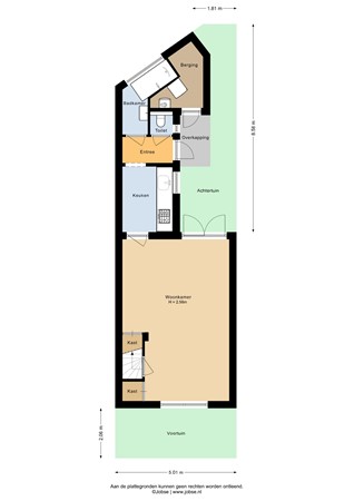 Floorplan - Polstraat 7, 3752 CA Bunschoten-Spakenburg